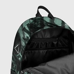 Рюкзак Номер 456 на фоне масок игры в кальмара, цвет: 3D-принт — фото 2