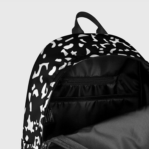 Рюкзак Черный камуфляж / 3D-принт – фото 4