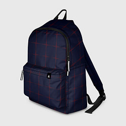 Рюкзак Color dark blue red crosses