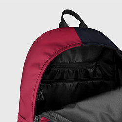 Рюкзак Солнце красно-синее, цвет: 3D-принт — фото 2