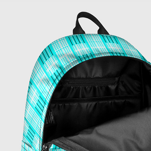 Рюкзак Color neon light blue / 3D-принт – фото 4