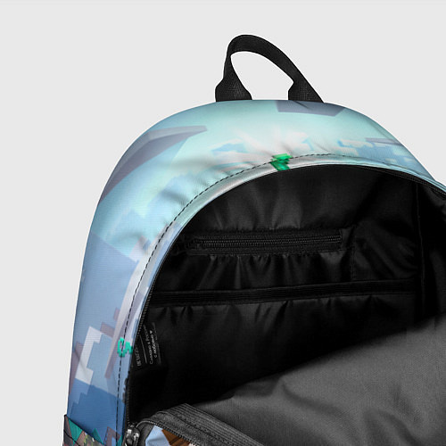 Рюкзак Майнкрафт - царь горы / 3D-принт – фото 4