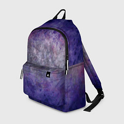 Рюкзак Абстракция - a blue-violet gap into gray space, цвет: 3D-принт