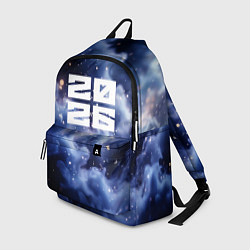 Рюкзак 2026 синяя дымка с искрами