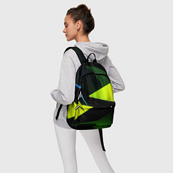 Рюкзак Geometric shapes, цвет: 3D-принт — фото 2