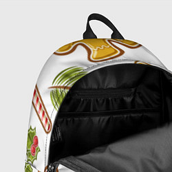 Рюкзак Рождественский вайб, цвет: 3D-принт — фото 2