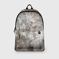 Рюкзак Абстракция - gray limestone, цвет: 3D-принт — фото 2