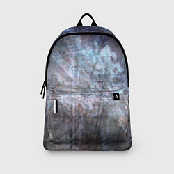 Рюкзак Абстракция - gray-blue hurricane, цвет: 3D-принт — фото 2