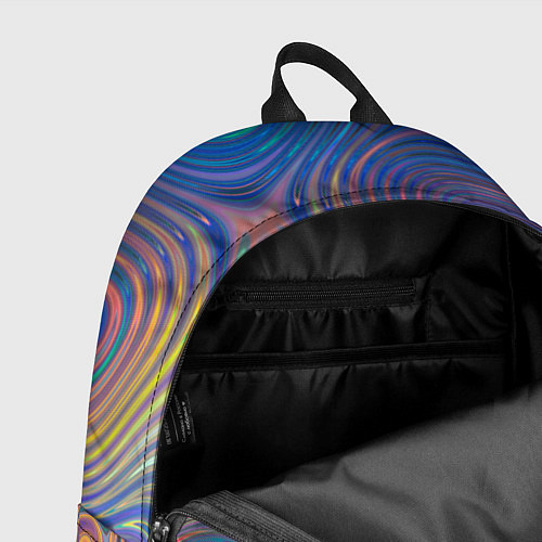 Рюкзак Абстрактная рябь / 3D-принт – фото 4