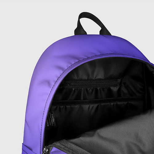 Рюкзак Color purple gradient / 3D-принт – фото 4