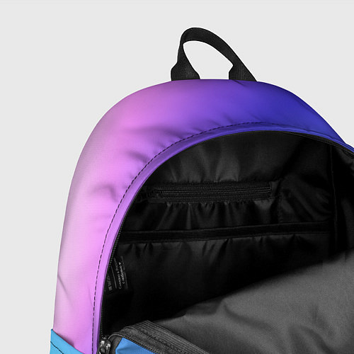 Рюкзак Color multicolored gradient / 3D-принт – фото 4