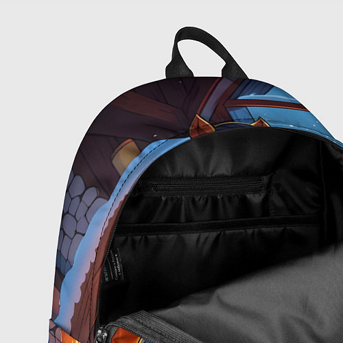 Рюкзак Лошадка у камина / 3D-принт – фото 4