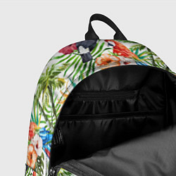 Рюкзак Попугаи в тропиках, цвет: 3D-принт — фото 2
