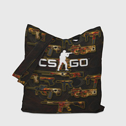 Сумка-шопер Counter-Strike Global Offensive, цвет: 3D-принт
