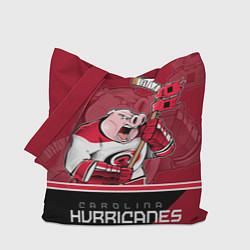 Сумка-шопер Carolina Hurricanes, цвет: 3D-принт