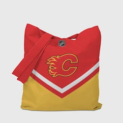 Сумка-шопер NHL: Calgary Flames, цвет: 3D-принт