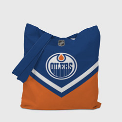 Сумка-шопер NHL: Edmonton Oilers, цвет: 3D-принт