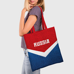 Сумка-шопер Russia Team, цвет: 3D-принт — фото 2