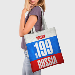 Сумка-шопер Russia: from 199, цвет: 3D-принт — фото 2