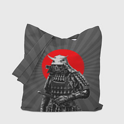 Сумка-шопер Мертвый самурай, цвет: 3D-принт