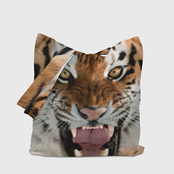 Сумка-шоппер Свирепый тигр
