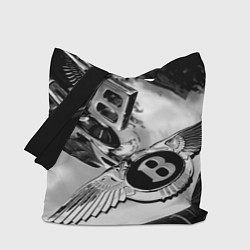 Сумка-шопер Bentley motors ltd, цвет: 3D-принт