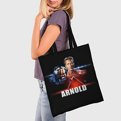 Сумка-шопер Iron Arnold, цвет: 3D-принт — фото 2