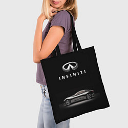 Сумка-шопер Infiniti, цвет: 3D-принт — фото 2