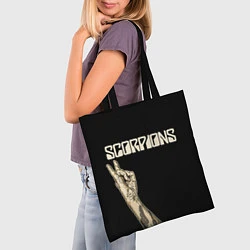 Сумка-шопер Scorpions Rock, цвет: 3D-принт — фото 2