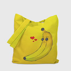 Сумка-шопер Just Banana (Yellow), цвет: 3D-принт