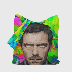 Сумка-шопер House MD: Colour Art, цвет: 3D-принт