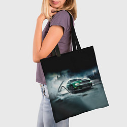 Сумка-шопер Призрачный Ford Mustang, цвет: 3D-принт — фото 2