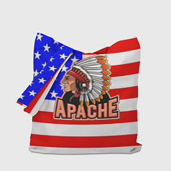Сумка-шопер Apache, цвет: 3D-принт