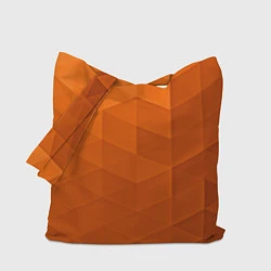 Сумка-шопер Orange abstraction, цвет: 3D-принт