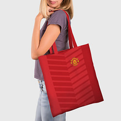 Сумка-шопер FC Manchester United: Reverse, цвет: 3D-принт — фото 2