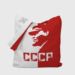Сумка-шопер Ленин СССР, цвет: 3D-принт