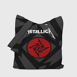 Сумка-шопер Metallica Star, цвет: 3D-принт