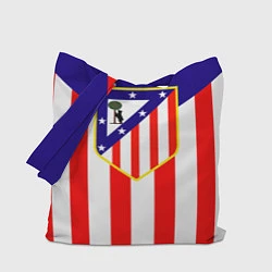 Сумка-шопер FC Atletico Madrid, цвет: 3D-принт