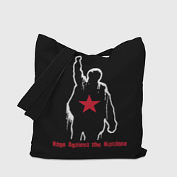 Сумка-шопер Rage Against the Machine - album cover, цвет: 3D-принт