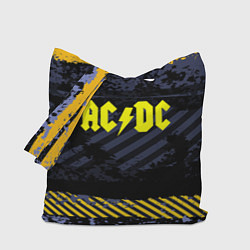 Сумка-шопер AC/DC: Danger Style, цвет: 3D-принт