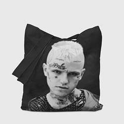 Сумка-шопер Lil Peep: Black Edition, цвет: 3D-принт