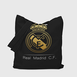 Сумка-шопер FC Real Madrid: Gold Edition, цвет: 3D-принт