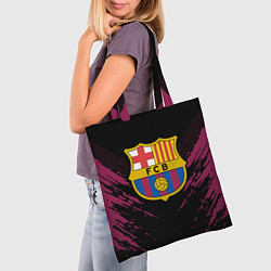 Сумка-шопер Barcelona FC: Sport Fashion, цвет: 3D-принт — фото 2