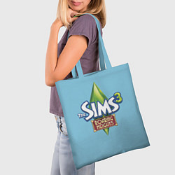 Сумка-шопер The Sims 3: Roaring Heights, цвет: 3D-принт — фото 2