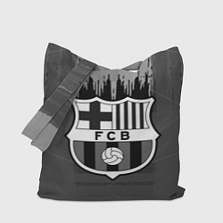 Сумка-шоппер FC Barcelona: Grey Abstract