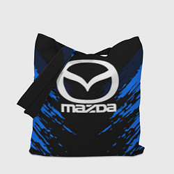 Сумка-шопер Mazda: Blue Anger, цвет: 3D-принт