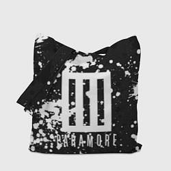 Сумка-шопер Paramore: Black & White, цвет: 3D-принт