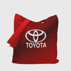 Сумка-шоппер Toyota: Red Carbon