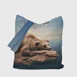 Сумка-шоппер Грустный медведь