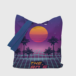 Сумка-шопер The 80s Beach, цвет: 3D-принт